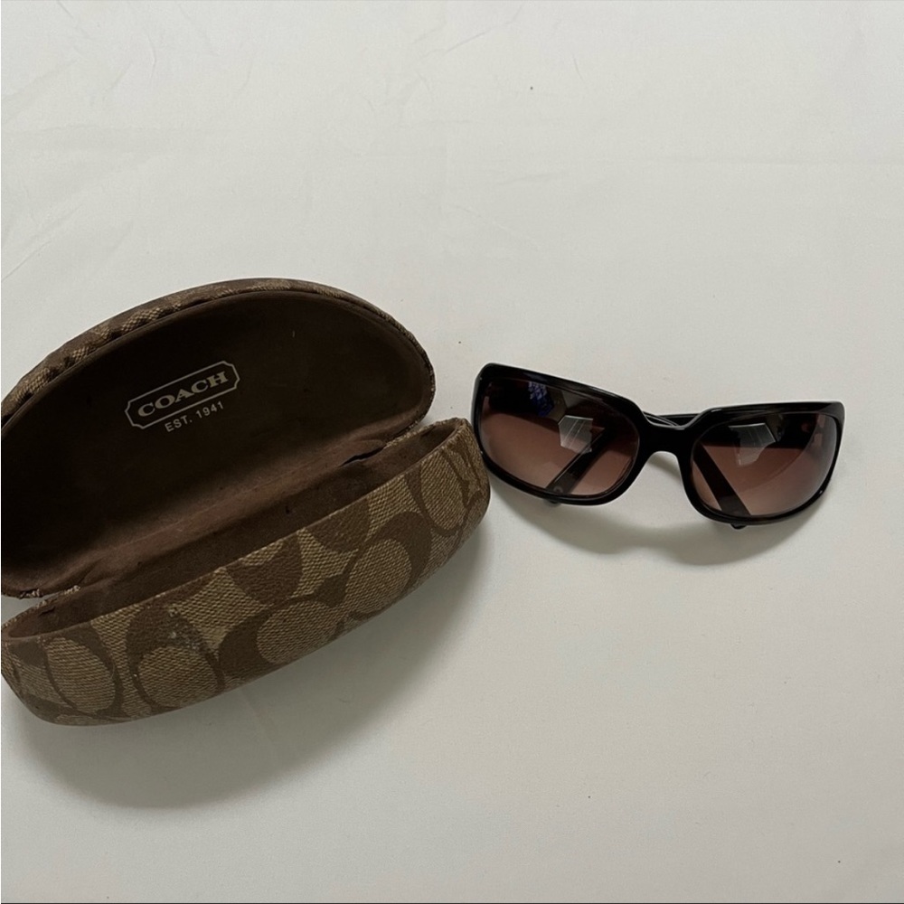 Coach Brown Sunglasses - FITS VERY SMALL HEADS‼️